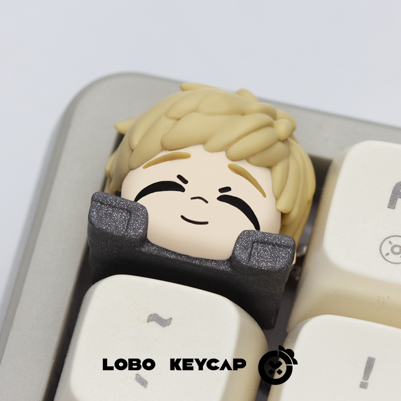 Delicious in Dungeon， Series resin colored keycaps.