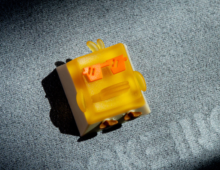 Anxiety Duck Resin Forming Personalized Keycaps
