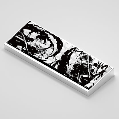 Attack on Titan，Levi Ackerman， Original height PBT side engraving of 130 keycaps set