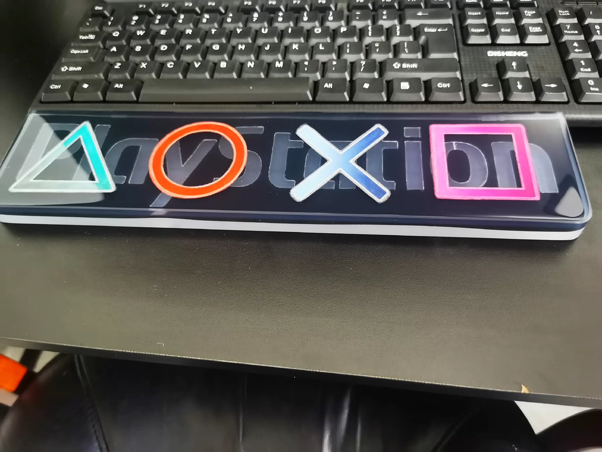 Ps Handle Playstation controller button glow in the dark, keyboard resin handle ...