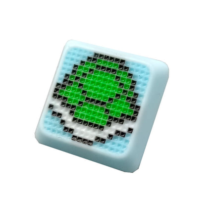 Super Mario, pixel style, adaptable to NuPhy Air switch with highly personalized keycaps. Decorative keycaps