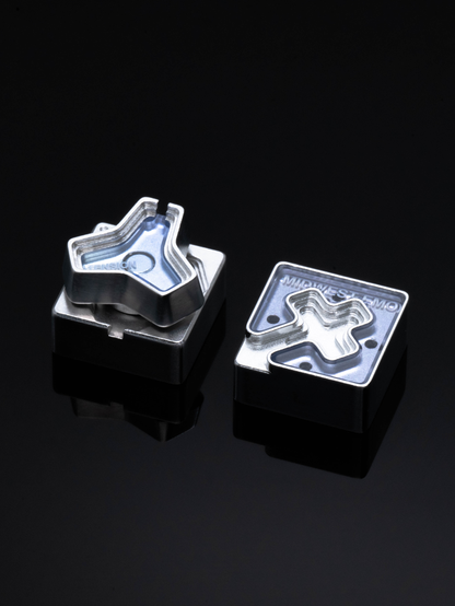 Reflection Rotating Keycaps, Aluminum Alloy Personalized Keycaps, Phase 2