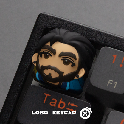 VALORANT keycaps Sage.Phoenix.Omen.Killjoy.artisankeycaps， Resin colored keycaps