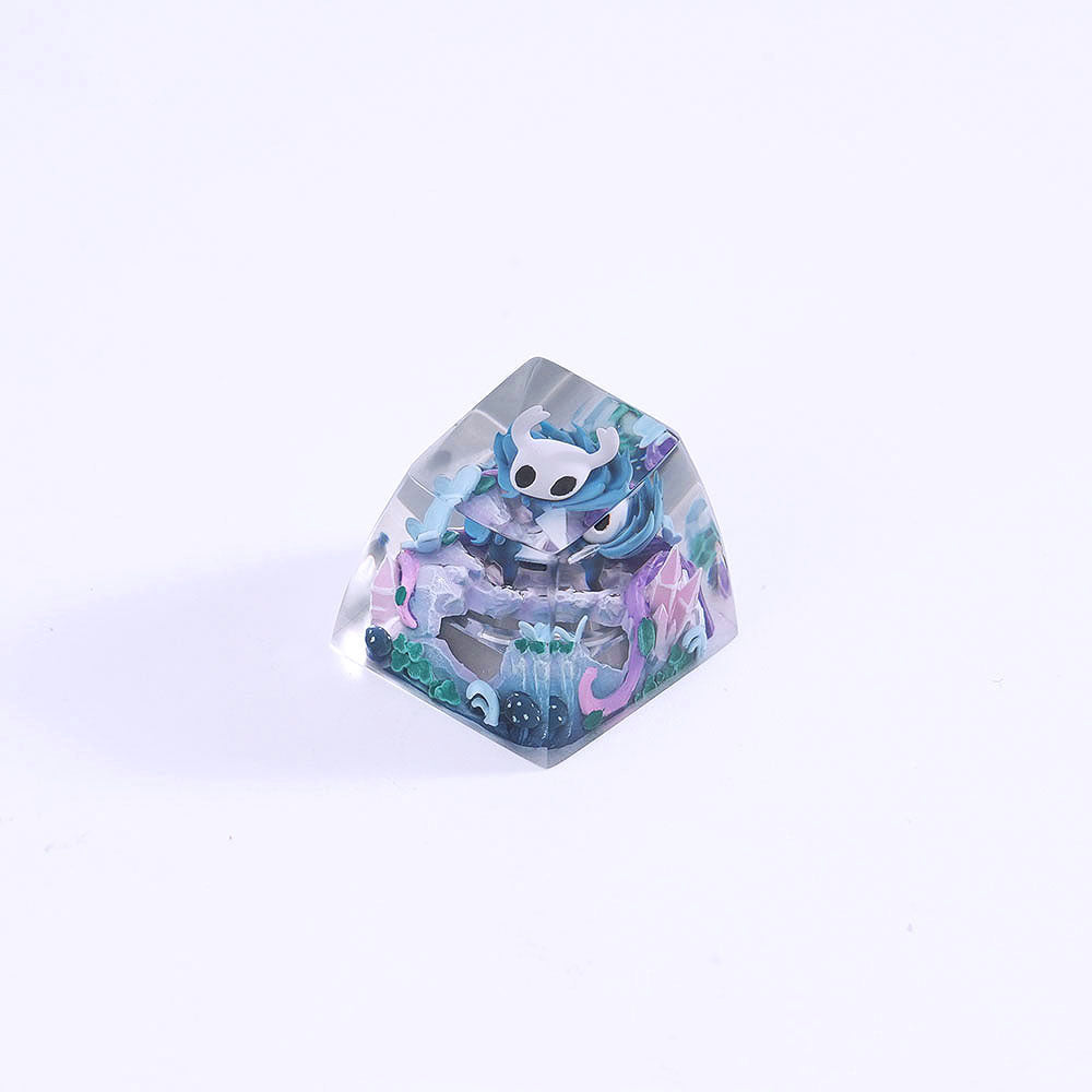 The Hollow Knight, Crystal drops of glue seals, resin personalized keycaps, anime game artisankeycaps
