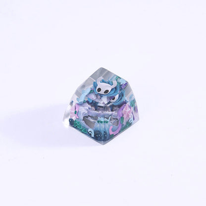 The Hollow Knight, Crystal drops of glue seals, resin personalized keycaps, anime game artisankeycaps