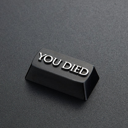 YOUDIED Backspace Key, Metal Anode Personalized Keycap, Decorative Transparent Metal Keycap