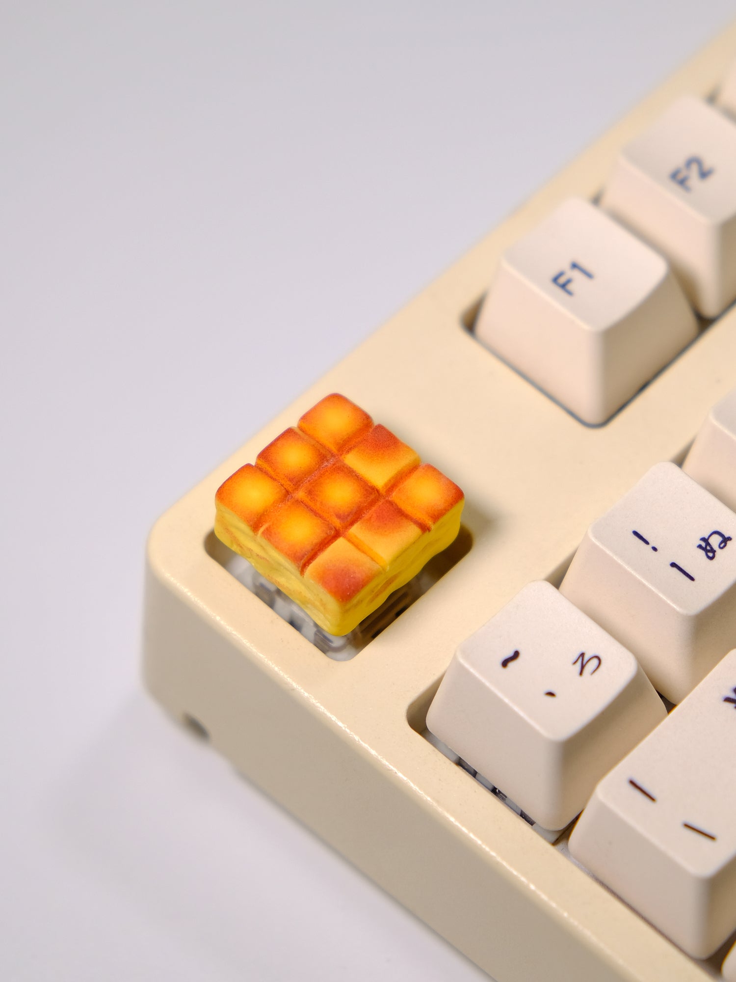 Personalized keycaps, checkered cakes, waffles, handmade three-dimensi ...