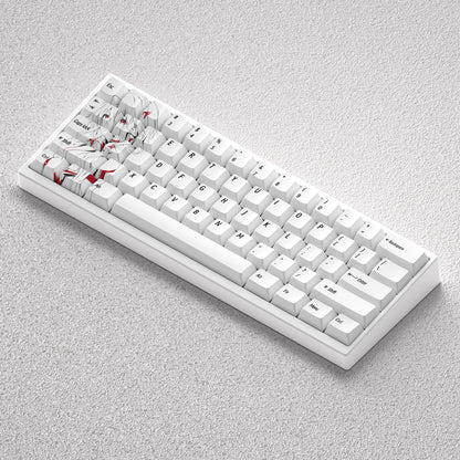 Yuzuriha Inori keycap anime theme factory height PBT positive fitting 60 65 68