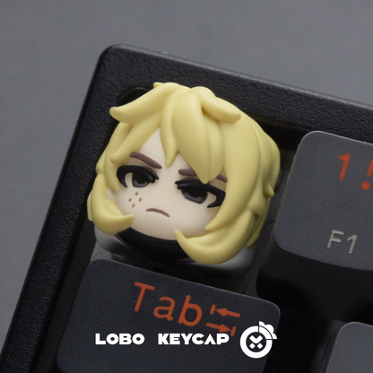VALORANT keycaps Sage.Phoenix.Omen.Killjoy.artisankeycaps， Resin colored keycaps