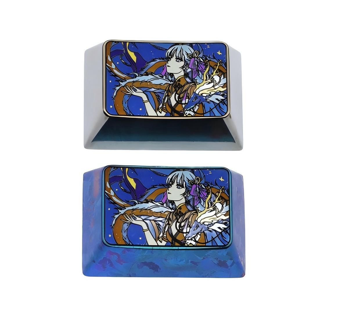 Wuthering Waves, Jinhsi, 1.5U titanium alloy personalized keycaps, met ...