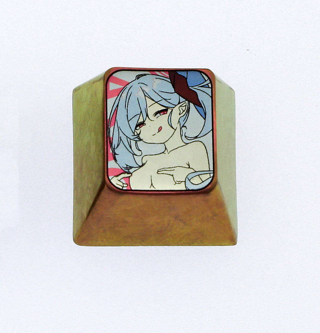 Blue Archive，Blue Archive， Colorful titanium alloy carving, personalized keycaps for mechanical keyboards.