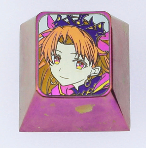 Ereshkigal， Titanium alloy color carved keycaps, personalized keycaps for mechanical keyboards.
