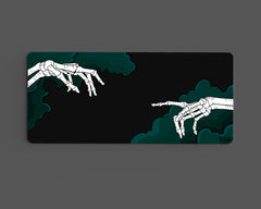 Skeleton Hand mouse pad