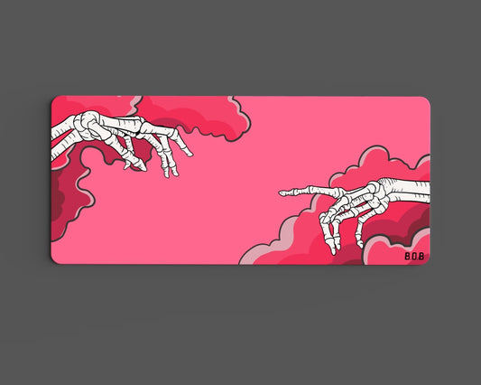 Skeleton Hand mouse pad